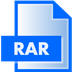 RAR File Extension Icon 72x72 png